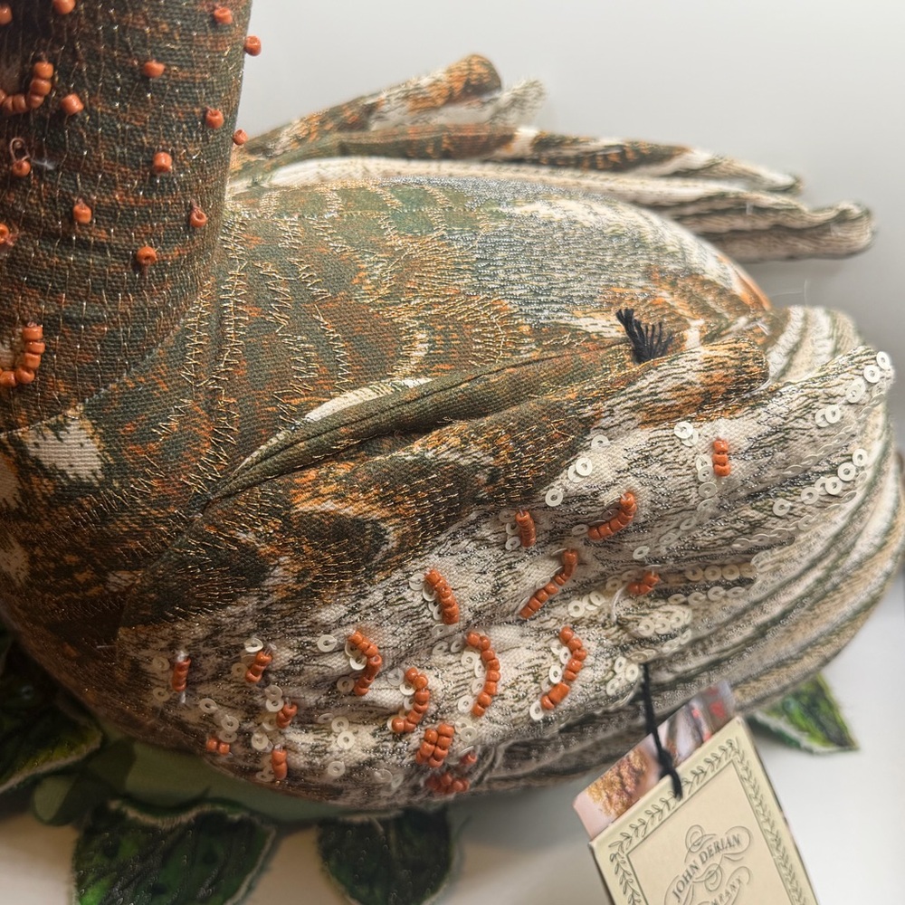 John Derian Grouse Accent Pillow - Multicolor - Picture 5 of 6